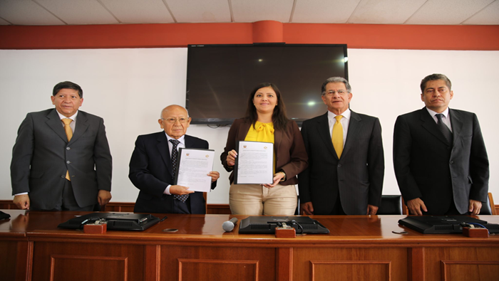 TC suscribe cuatro convenios de cooperación en Arequipa