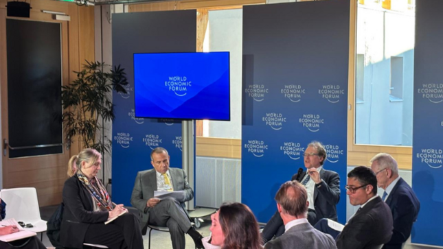 Canciller Schialer en el Foro Económico Mundial de Davos invita a sumarse a la iniciativa peruana "Amazonía verde y resiliente"