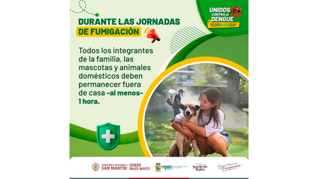 Juntos en la lucha por derrotar al dengue.