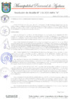 Vista preliminar de documento RESOLUCION DE ALCALDIA N° 116-2021-MPA-A