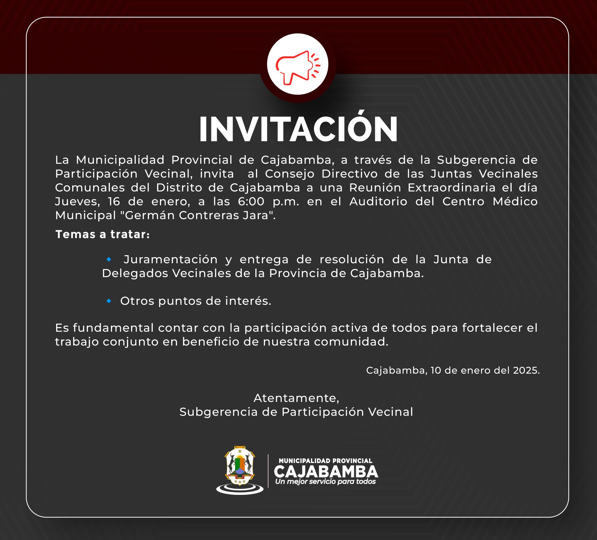 Comunicado