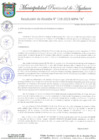 Vista preliminar de documento RESOLUCION DE ALCALDIA N° 118-2021-MPA-A