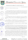 Vista preliminar de documento RESOLUCION DE ALCALDIA N° 120-2021-MPA-A