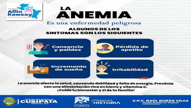 La anemia se puede prevenir con una alimentación rica en hierro y hábitos saludables. ¡Cuida tu salud y la de tu familia!