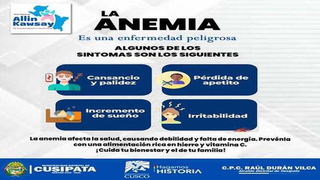 La anemia se puede prevenir con una alimentación rica en hierro y hábitos saludables. ¡Cuida tu salud y la de tu familia!