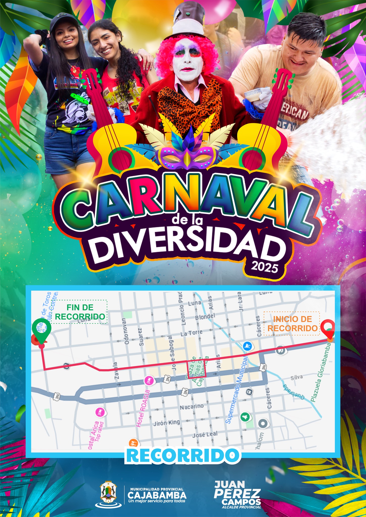 Carnaval de la diversidad 2025 – guerra de globos