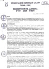 Vista preliminar de documento Resolución de Alcaldía N°004-2025-A/ MDC