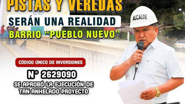Buenas noticias para Cajabamba 