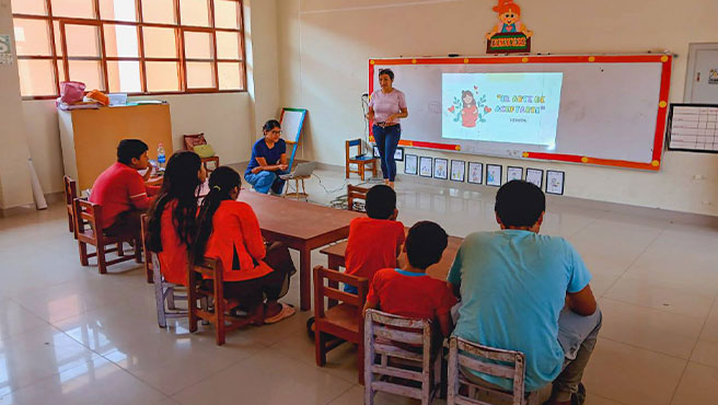 Desarrollo del taller psicológico "Explorando Mis Habilidades"