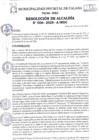 Vista preliminar de documento Resolución de Alcaldía N°006-2025-A/ MDC