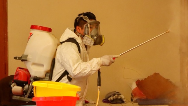 Acciones de fumigación en el centro de acogida recidencial especializado mejoran el entorno sanitario
