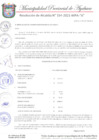 Vista preliminar de documento RESOLUCION DE ALCALDIA N° 154-2021-MPA-A
