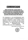 Vista preliminar de documento COMUNICADO DE BUENA PRO AMPLEACIÓN