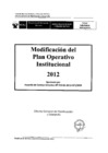 Vista preliminar de documento POI 2012-Modificatoria
