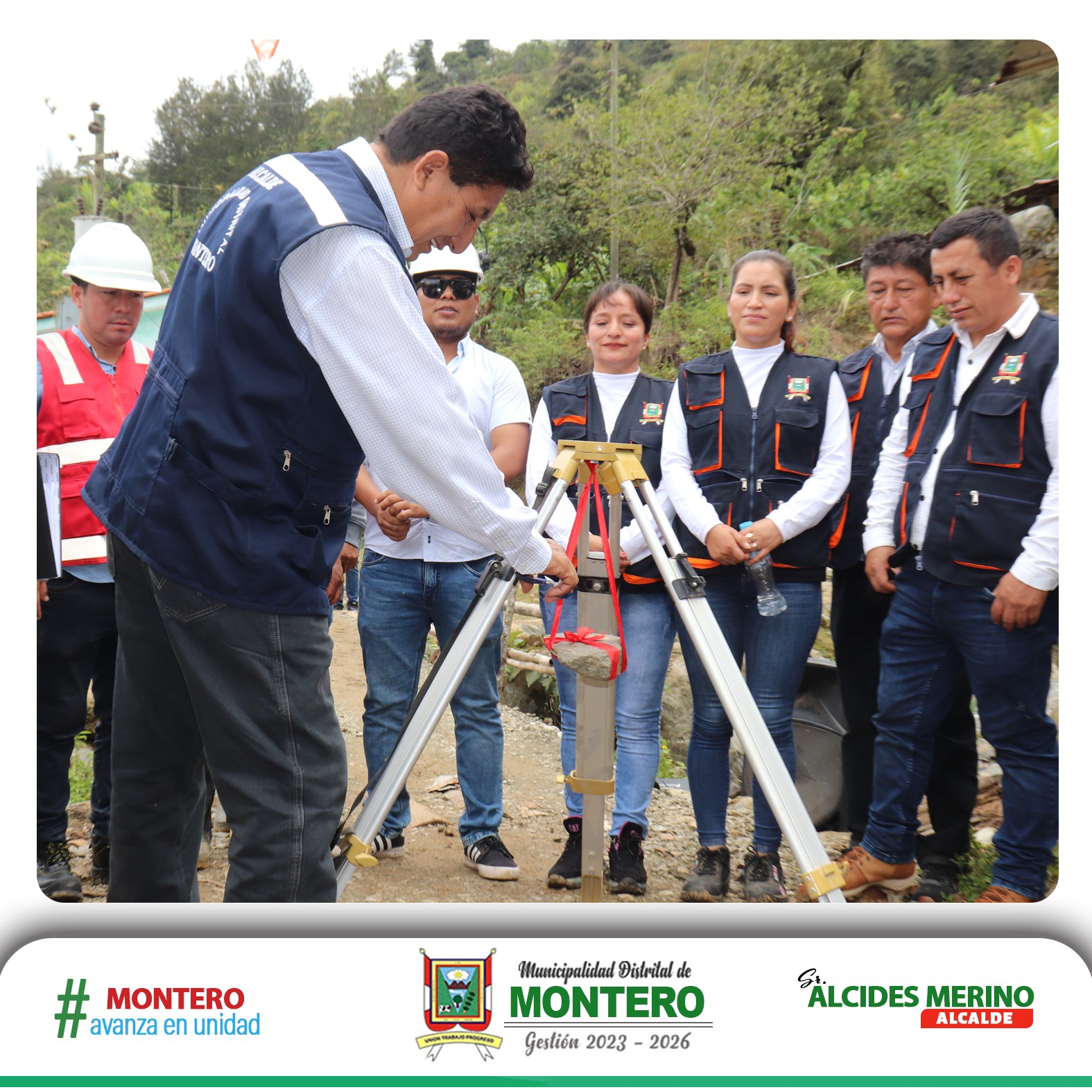 MDM Realiza la “ Colocación de Primera Piedra del Puente de Sicacate”