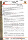 Vista preliminar de documento Acuerdo de Consejo Municipal Nro 001-2025-CM-MDC