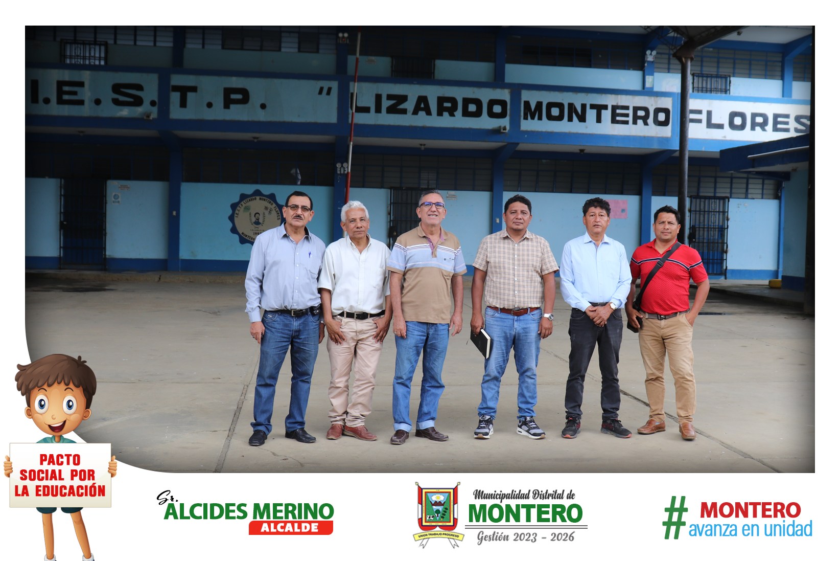 Alcalde Alcides Merino Sostiene Importante Reunión Con Representantes del Minedu