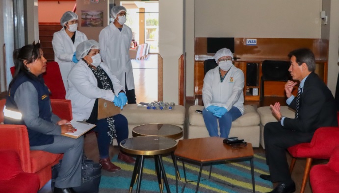 Continúan las inspecciones sanitarias en establecimientos hoteleros de Puno