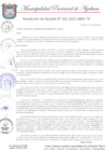 Vista preliminar de documento RESOLUCION DE ALCALDIA N° 161-2021-MPA-A
