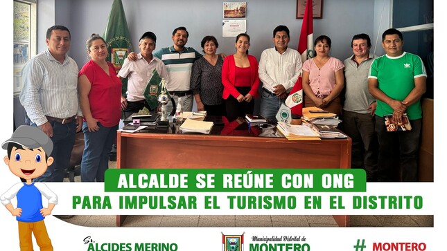  Alcalde Se Reúne con ONG para Impulsar el Turismo en el Distrito 