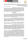 Vista preliminar de documento Resolución de la Oficina de Administración N° 016-2022-AGN/SG-OA