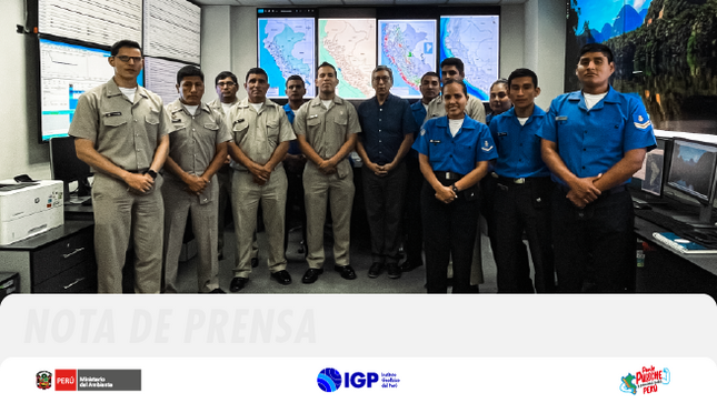 IGP brindó capacitación científica a personal de la DHN de la Marina de Guerra del Perú FOTO