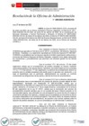 Vista preliminar de documento Resolución de la Oficina de Administración N° 009-2022-AGN/SG-OA