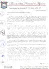 Vista preliminar de documento RESOLUCION DE ALCALDIA N° 174-2021-MPA-A