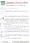 Vista preliminar de documento RESOLUCION DE ALCALDIA N° 172-2021-MPA-A