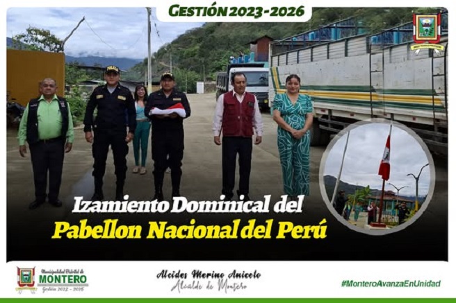 Izamiento Dominical del Pabellón Nacional del Perú