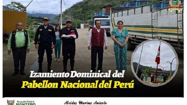 Izamiento Dominical del Pabellón Nacional del Perú 