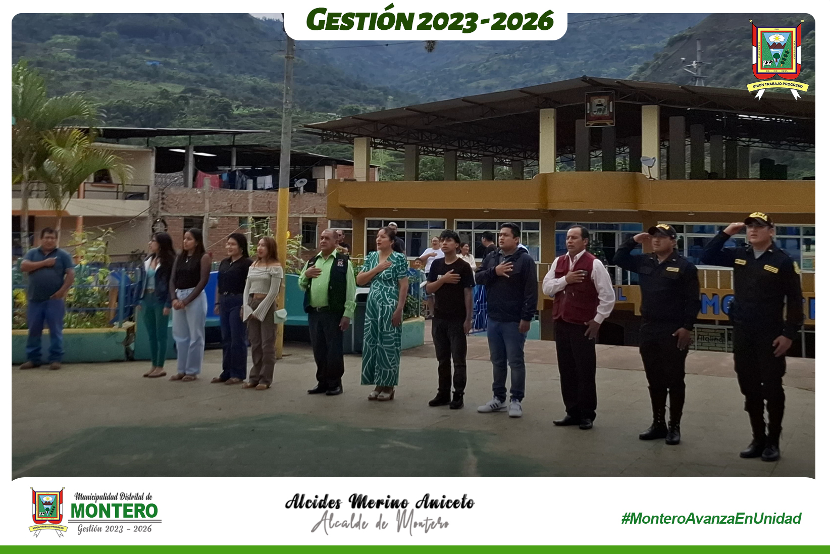Izamiento Dominical del Pabellón Nacional del Perú