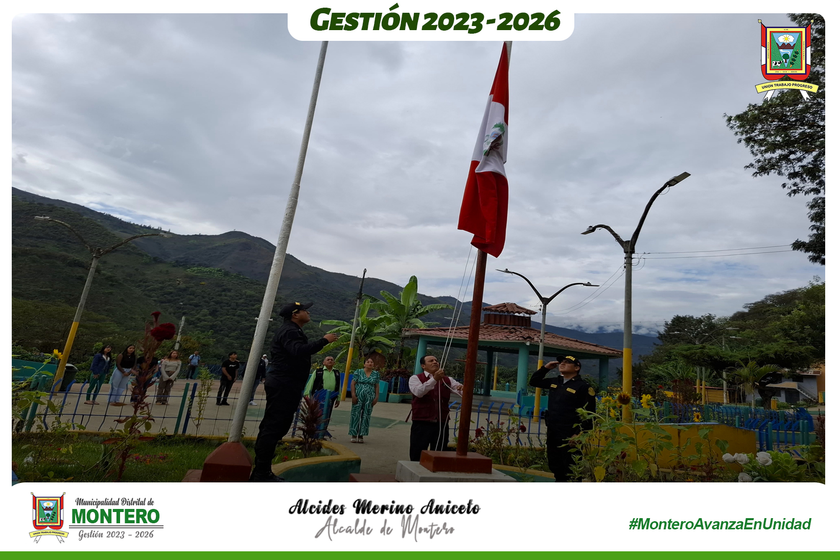 Izamiento Dominical del Pabellón Nacional del Perú