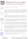 Vista preliminar de documento RESOLUCION DE ALCALDIA N° 180-2021-MPA-A