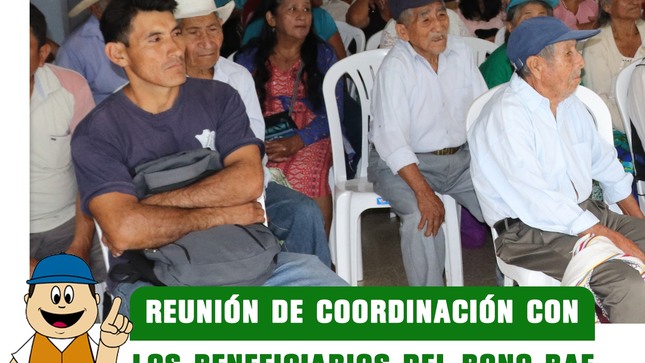 MDM Realiza Reunión de Coordinación con los beneficiarios del Bono BAE 