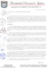 Vista preliminar de documento RESOLUCION DE ALCALDIA N° 185-2021-MPA-A