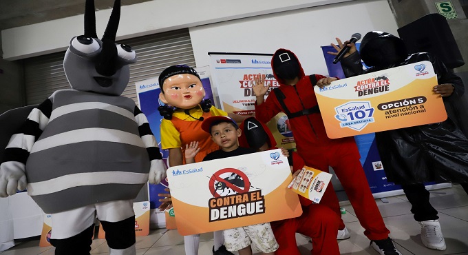 EsSalud lanza "El Juego del Dengue", una estrategia informativa para prevenir esta enfermedad