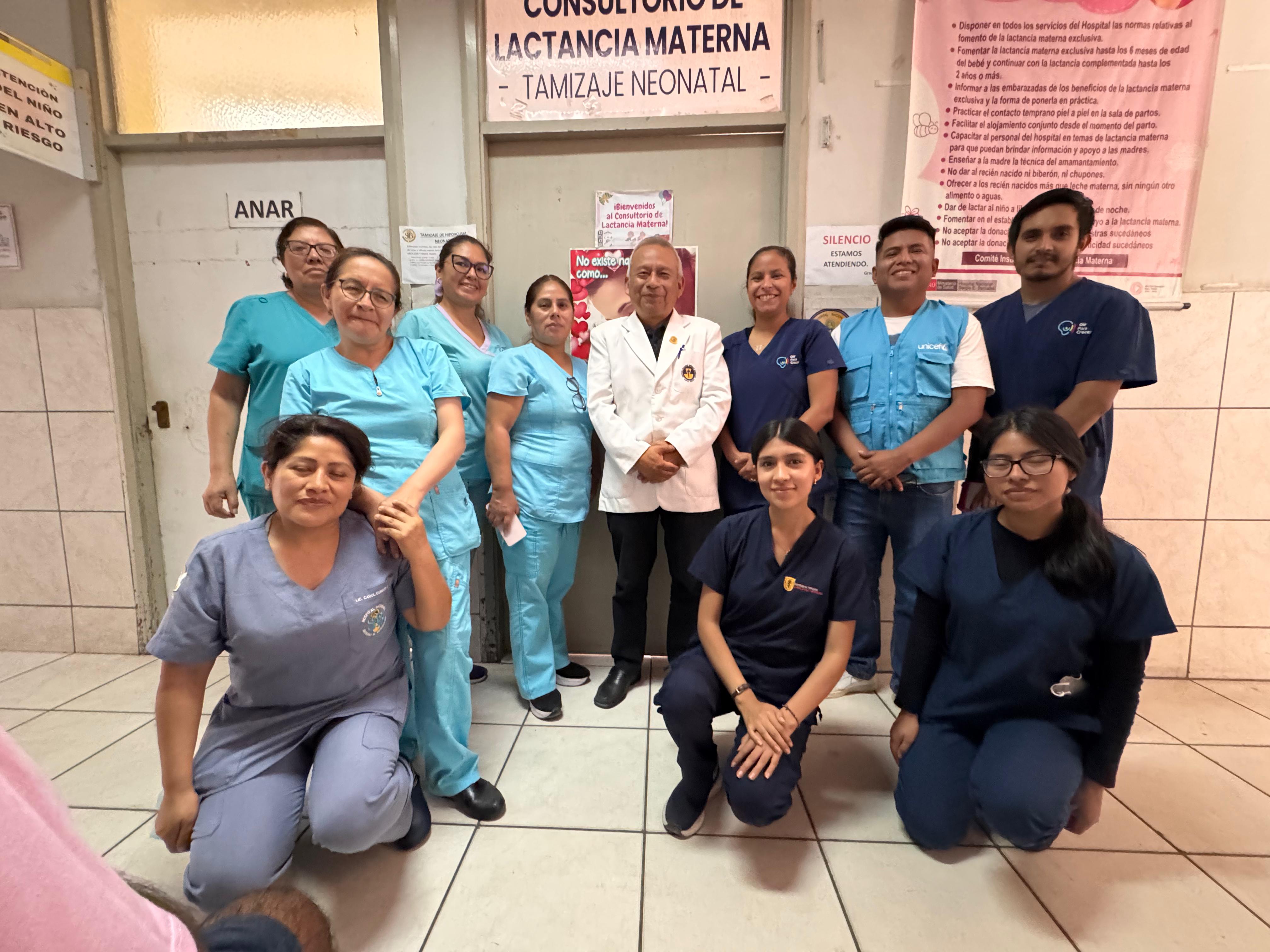 tamizaje en HNSEB con ONG Y UNICEF