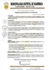 Vista preliminar de documento ACUERDO DE CONCEJO MUNICIPAL N° 004-2025-MDH/CM