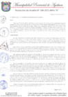 Vista preliminar de documento RESOLUCION DE ALCALDIA N° 188-2021-MPA-A