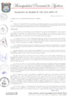 Vista preliminar de documento RESOLUCION DE ALCALDIA N° 200-2021-MPA-A
