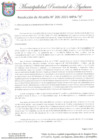 Vista preliminar de documento RESOLUCION DE ALCALDIA N°205-2021-MPA-A