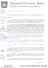Vista preliminar de documento RESOLUCION DE ALCALDIA N°206-2021-MPA-A