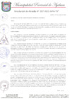 Vista preliminar de documento RESOLUCION DE ALCALDIA N°207-2021-MPA-A