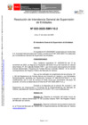 Vista preliminar de documento Resolución IGSE N°022-2025-SMV