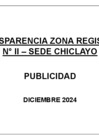 Vista preliminar de documento Publicidad Diciembre 2024 - Sunarp Zona Registral N.° II