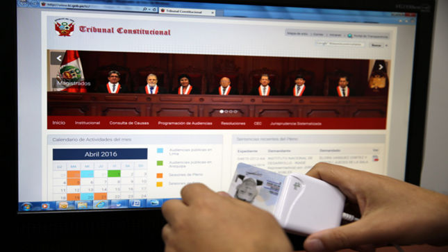 Pleno del TC aprobó implementación de firma digital en forma progresiva