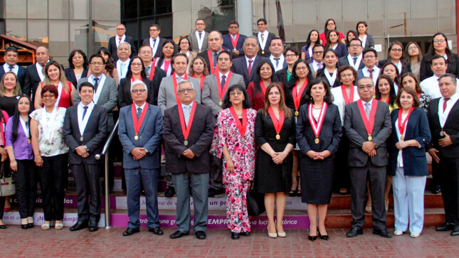 Presidentas del Poder Judicial y de la Corte de La Libertad solicitan seguridad y resguardo policial para magistrados y sedes judiciales