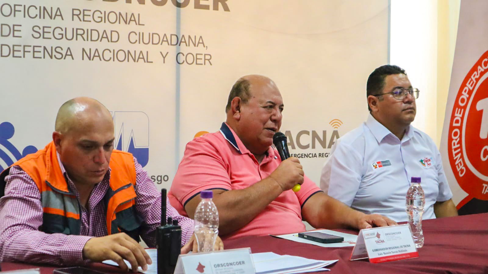 Plataforma Regional de Defensa Civil se declara en sesión permanente