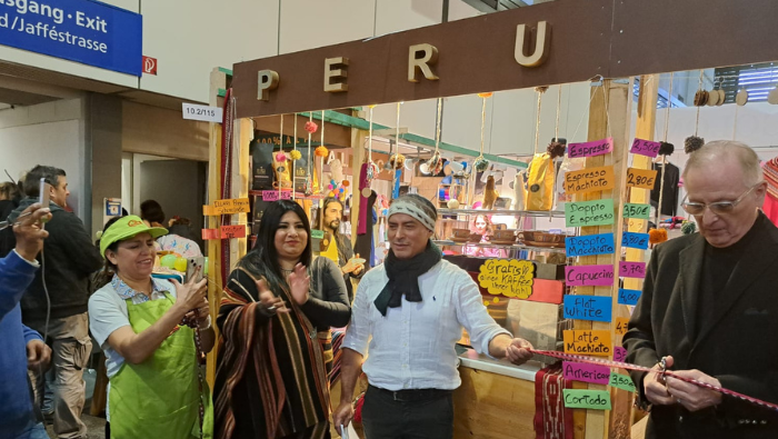 Inauguran estand peruano en la Semana Verde de Berlín